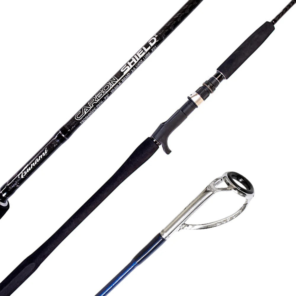 Tsunami - Carbon Shield Slow Pitch Jigging Rods