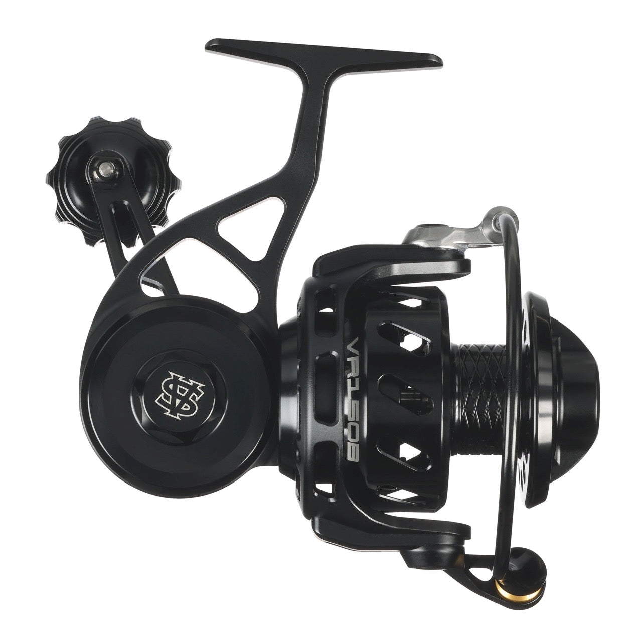 van-staal-vr2-bailed-saltwater-spinning-reel-sku-VRII150B-1651133-black-right