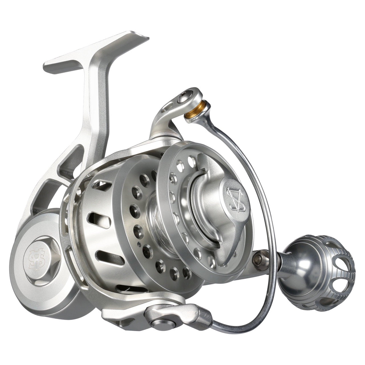 van-staal-vr2-bailed-saltwater-spinning-reel-sku-VRII200-1651137-silver-3QR