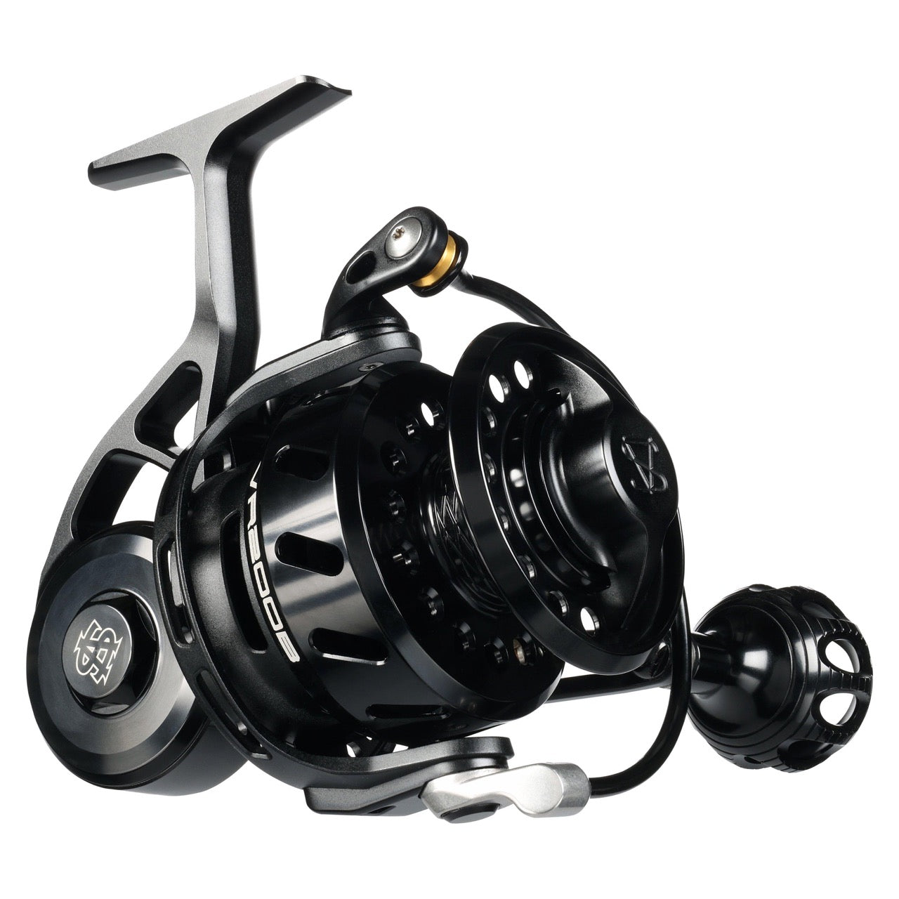 van-staal-vr2-bailed-saltwater-spinning-reel-sku-VRII200B-1651138-black-3QR