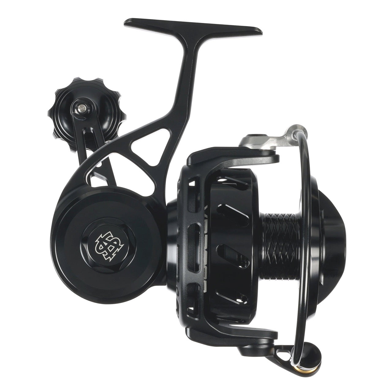 van-staal-vr2-bailed-saltwater-spinning-reel-sku-VRII200B-1651138-black-right