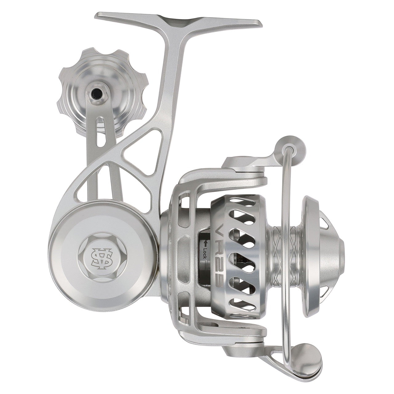 van-staal-vr2-bailed-saltwater-spinning-reel-sku-VRII25-1651140-silver-right