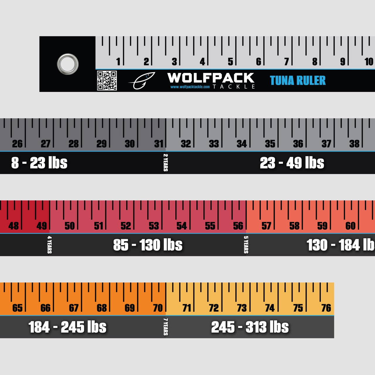 Wolfpack Tackle - Fish Ruler