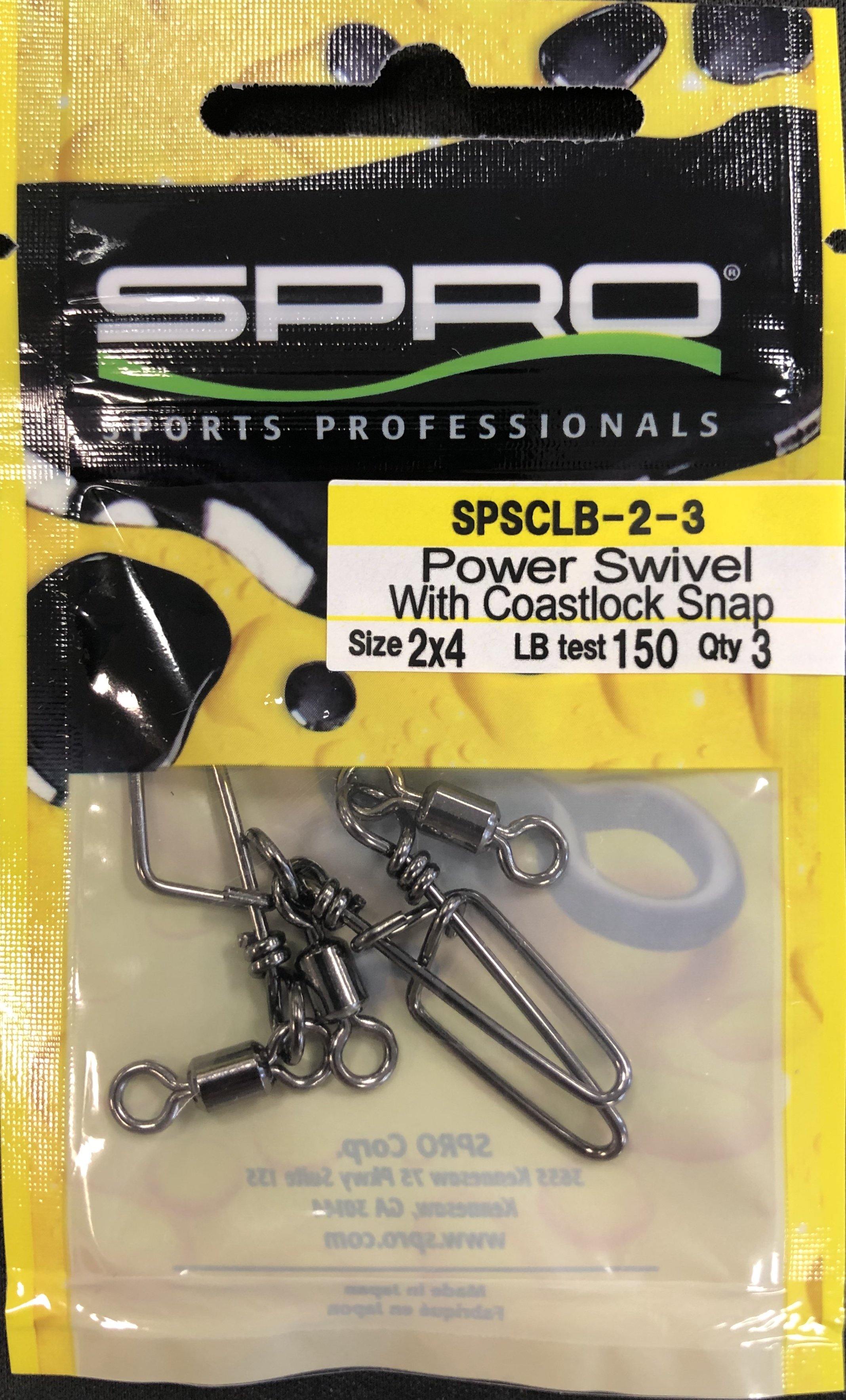 Spro Power Swivel with Coastlock Snap - Fish & Tackle