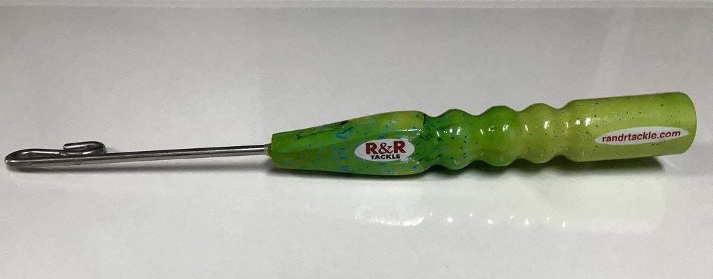  R&R Tackle Large Fish Dehooker - 13 Fish Hook Remover for 4  Pounds or Larger Game Fish, with Ergonomic Handle & Lanyard Hole -  Corrosion-Proof S-Shaped Stainless Steel Hook Extractor