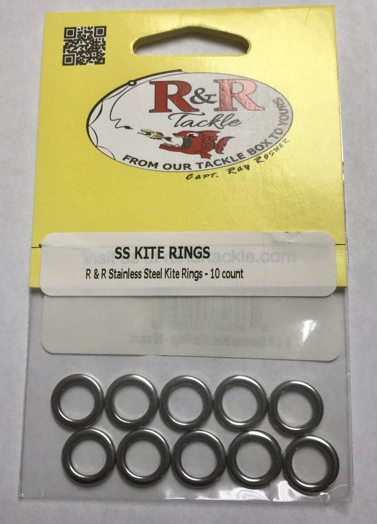 R&R Tackle - Stainless Steel Kite Rings - Fish & Tackle
