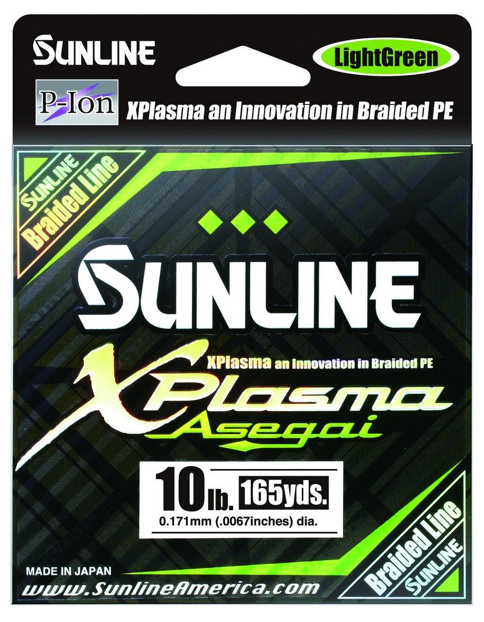 Sunline - Xplasma Asegai Braided Line (Dark Green Spool) - Fish & Tackle