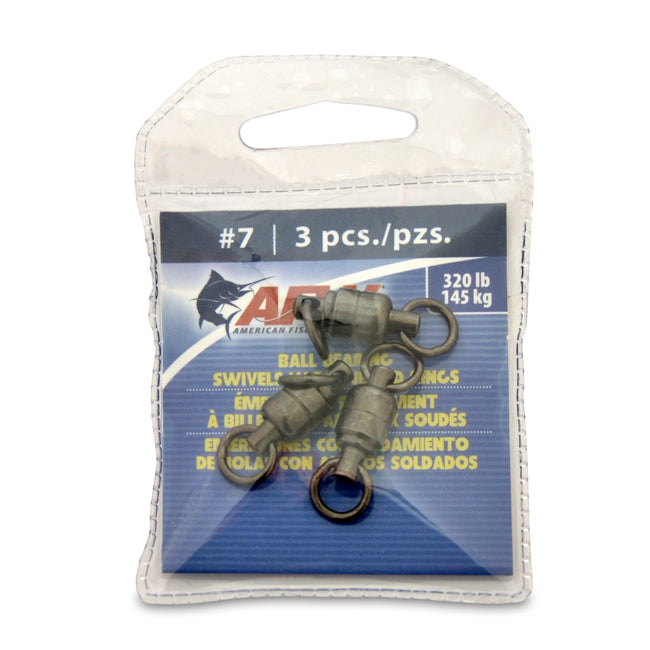 AFW - Solid Brass Ball Bearing Swivels with Double Welded Rings