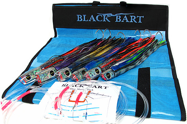 Black Bart - Blue Marlin Rigged Lure Pack