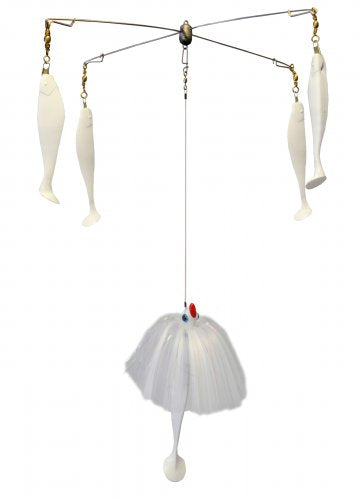 Blue Water Candy - 6in Shad Umbrella Rigs