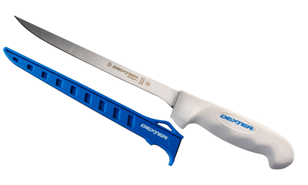 Dexter - 8in SofGrip Flexible Fillet Knife with Edge Guard