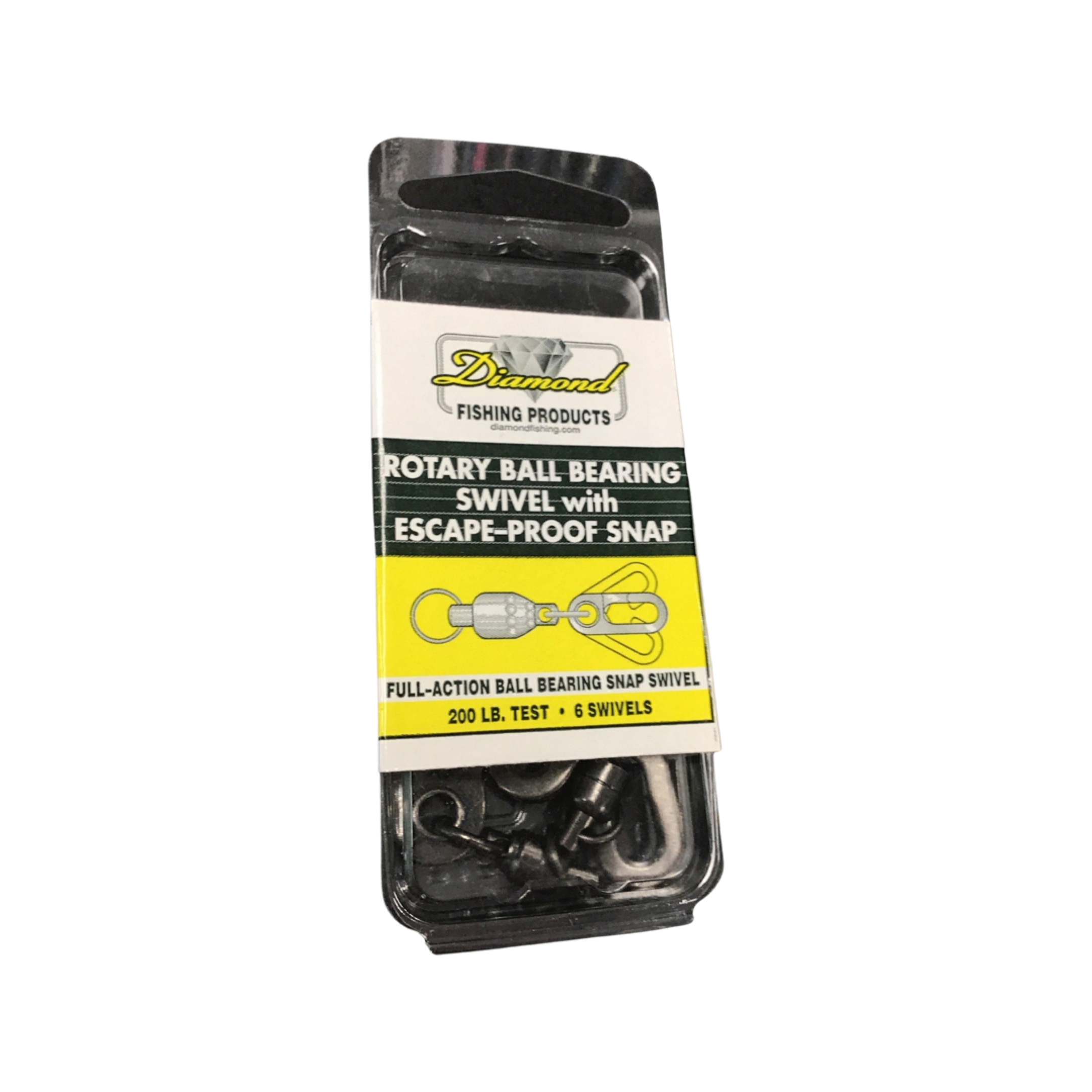 Diamond - Escape Proof Ball Bearing Snap Swivels