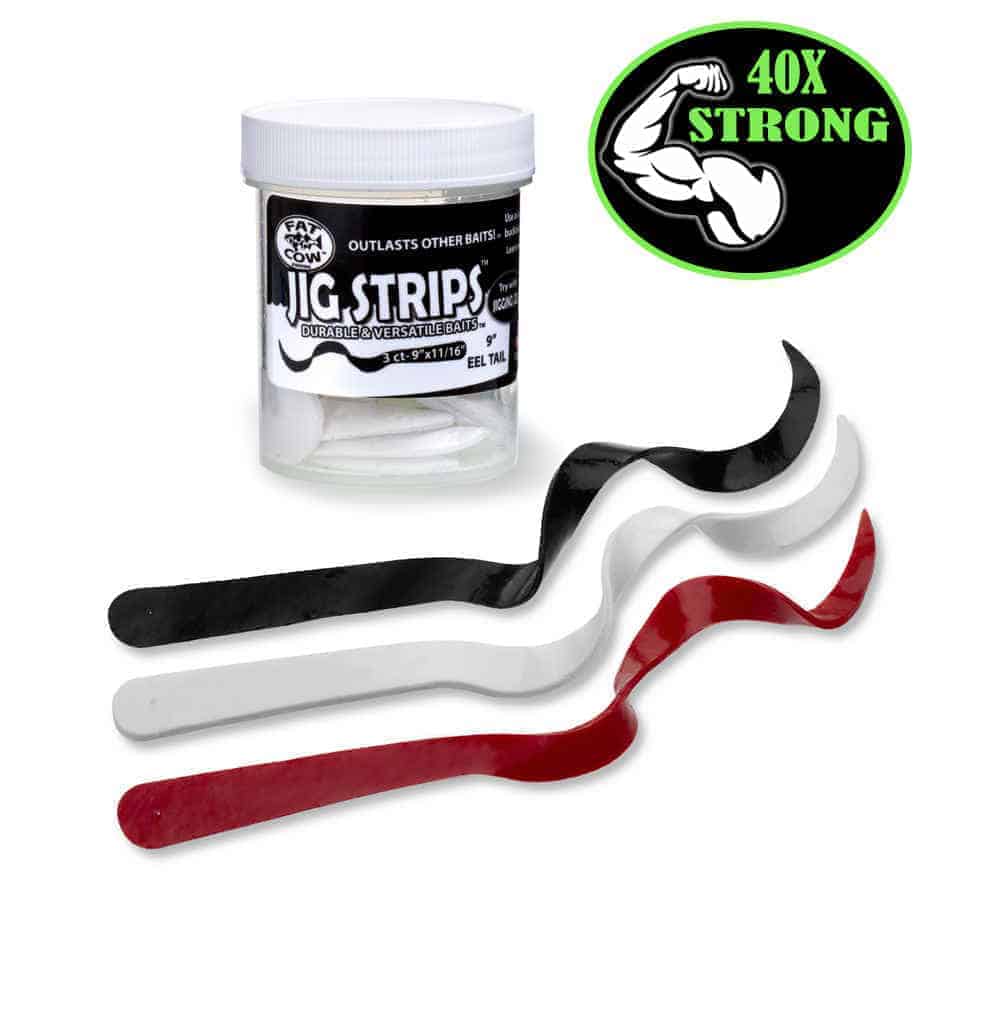 Fat Cow - Eel Tail Jig Strips