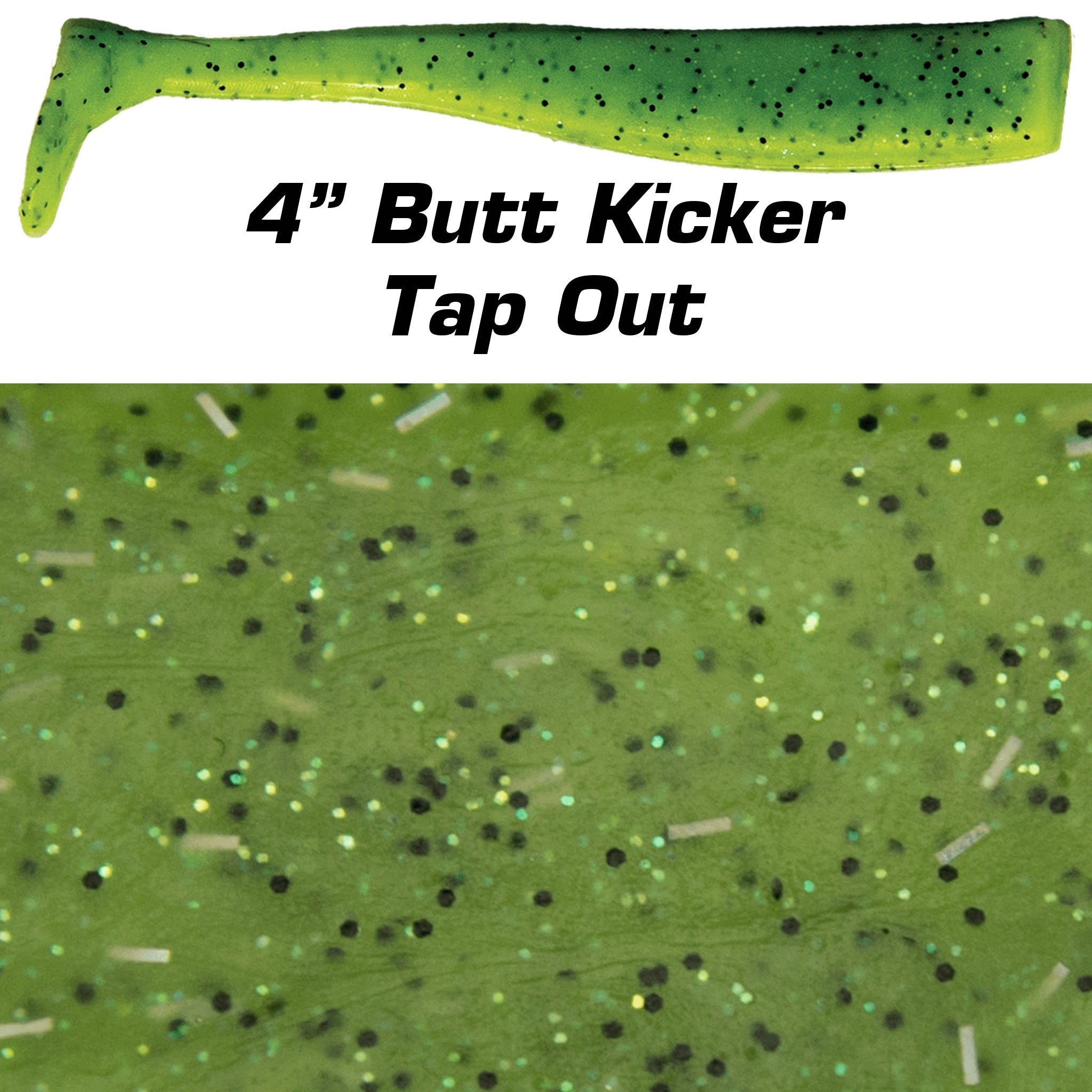 FishBites - 4in Butt Kicker Paddle Tails
