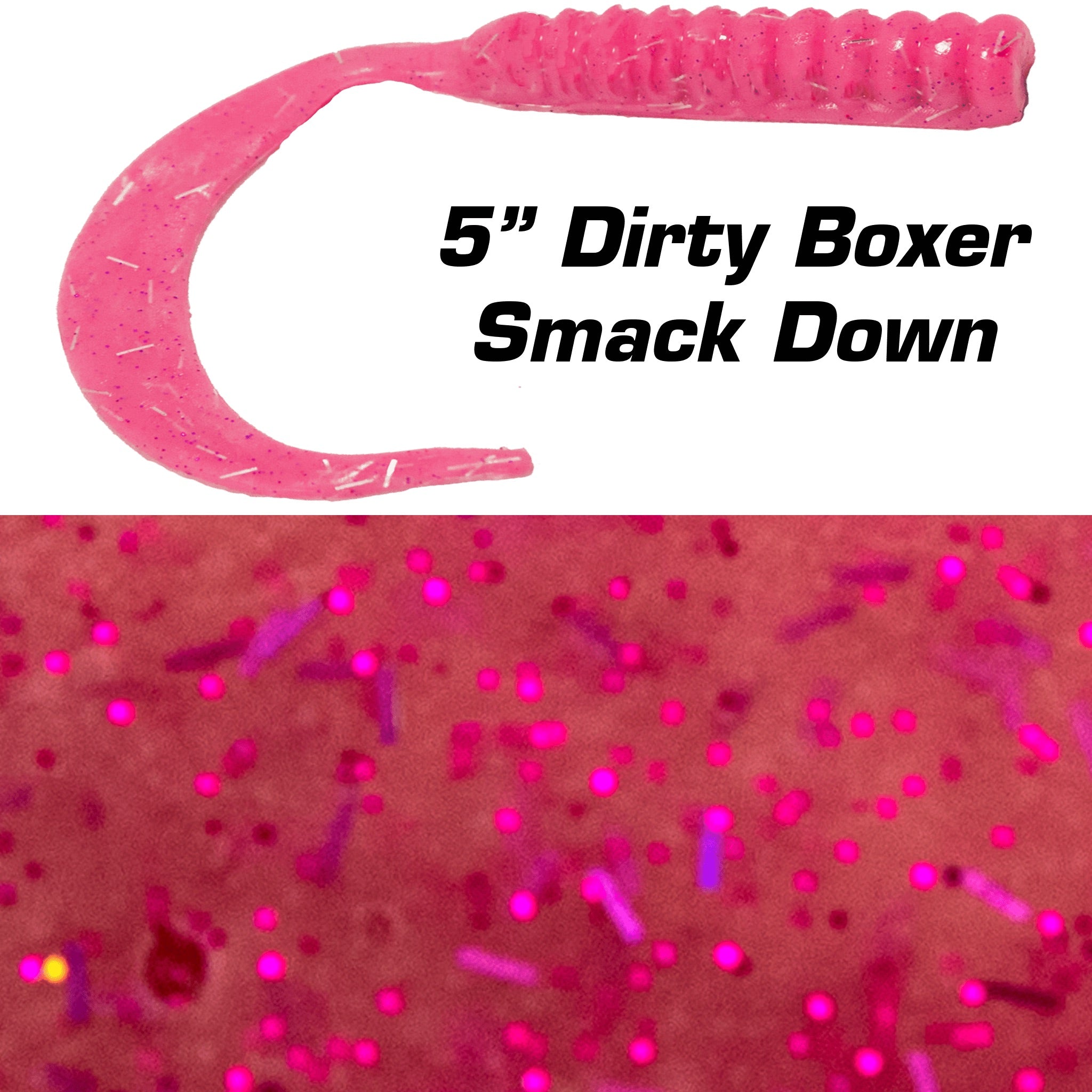 FishBites - 5in Dirty Boxer Curly Tail