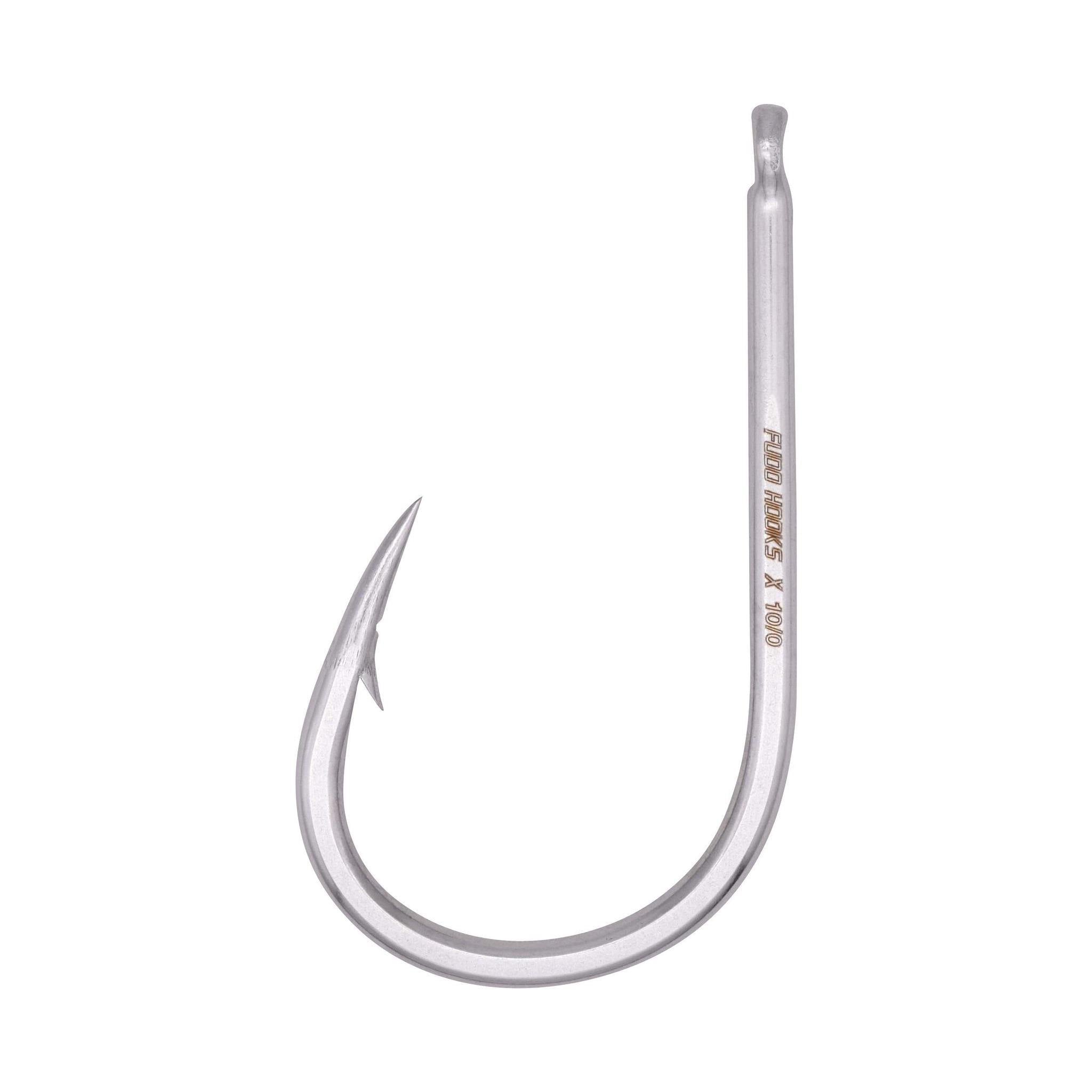 FUDO - Super Ocean "Grander" Curved Needle Eye Hooks - Fish & Tackle