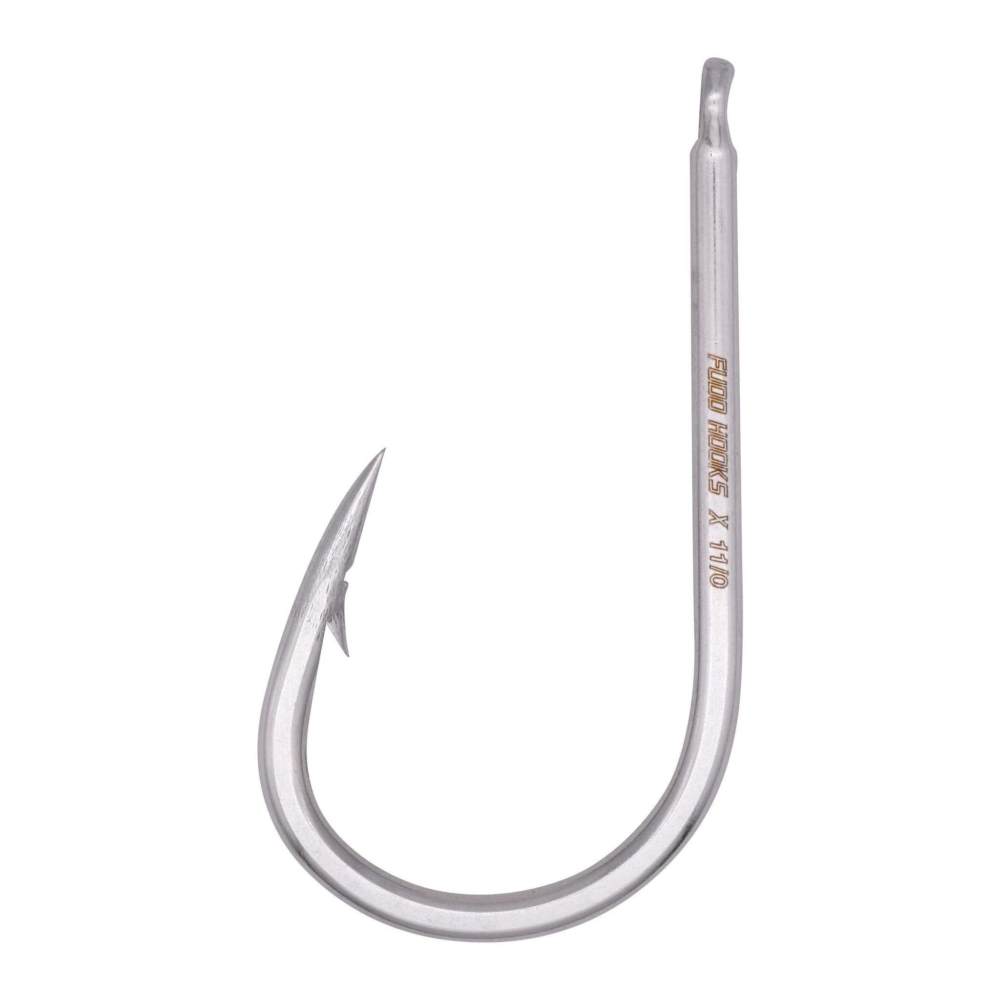 FUDO - Super Ocean "Grander" Curved Needle Eye Hooks - Fish & Tackle