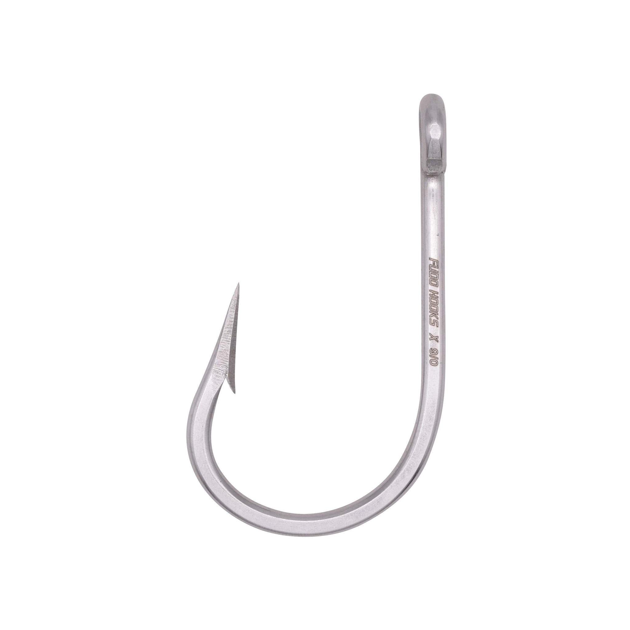 FUDO HOOKS - Super Ocean Southern Tuna Ringed Eye Hooks - Fish & Tackle
