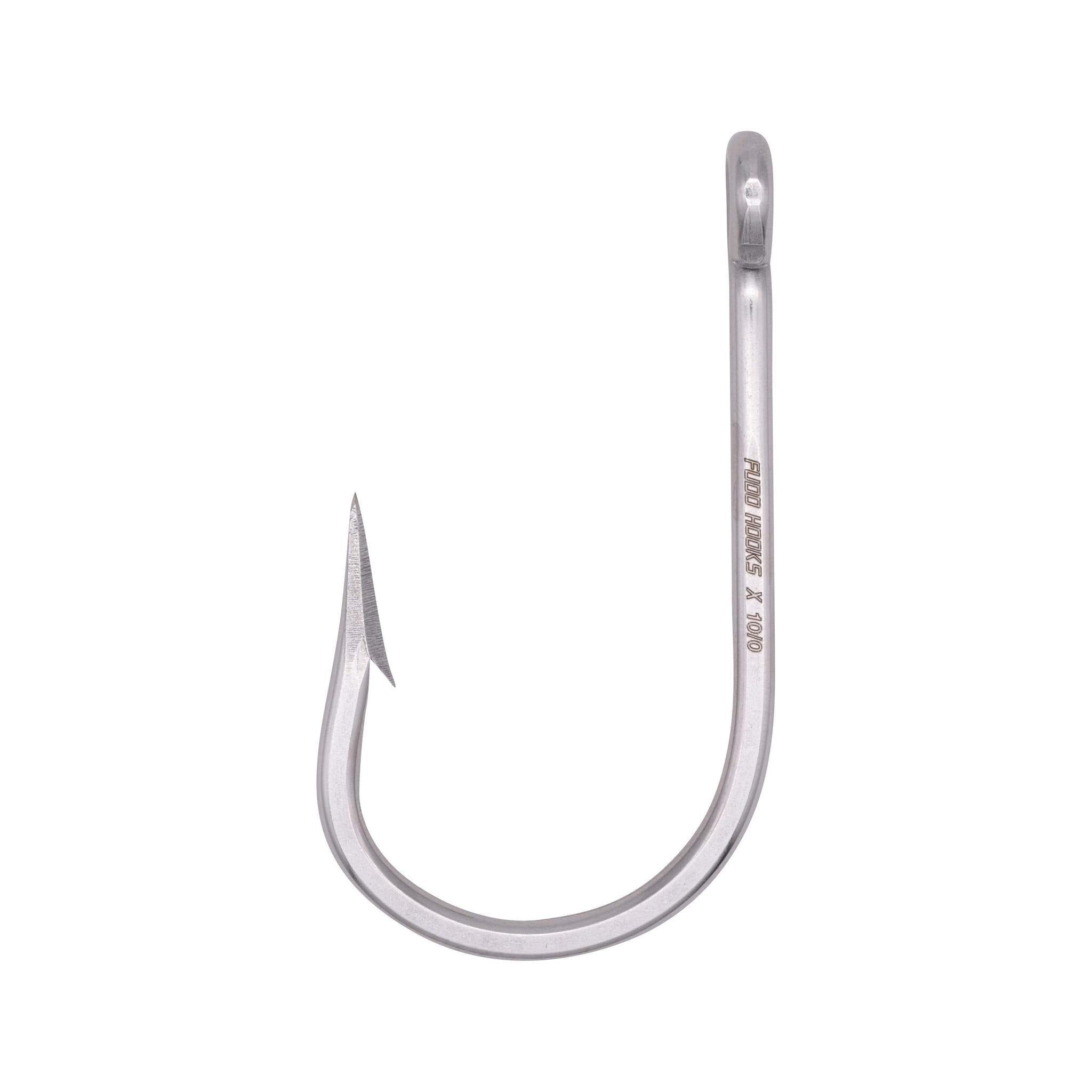 FUDO HOOKS - Super Ocean Tuna Ringed Eye Hooks - Fish & Tackle