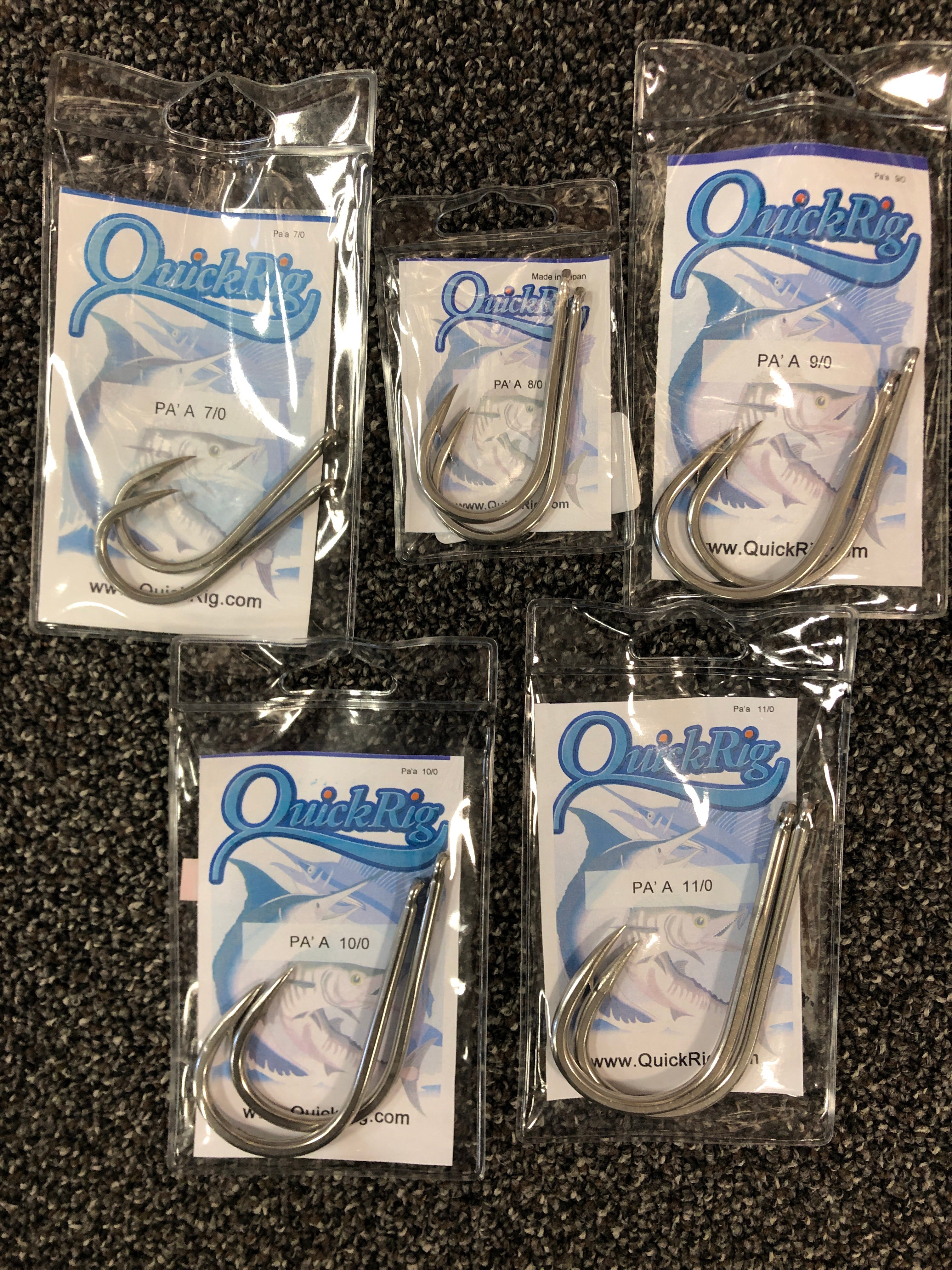 Quick Rig - Pa'a Needle Eye Hooks