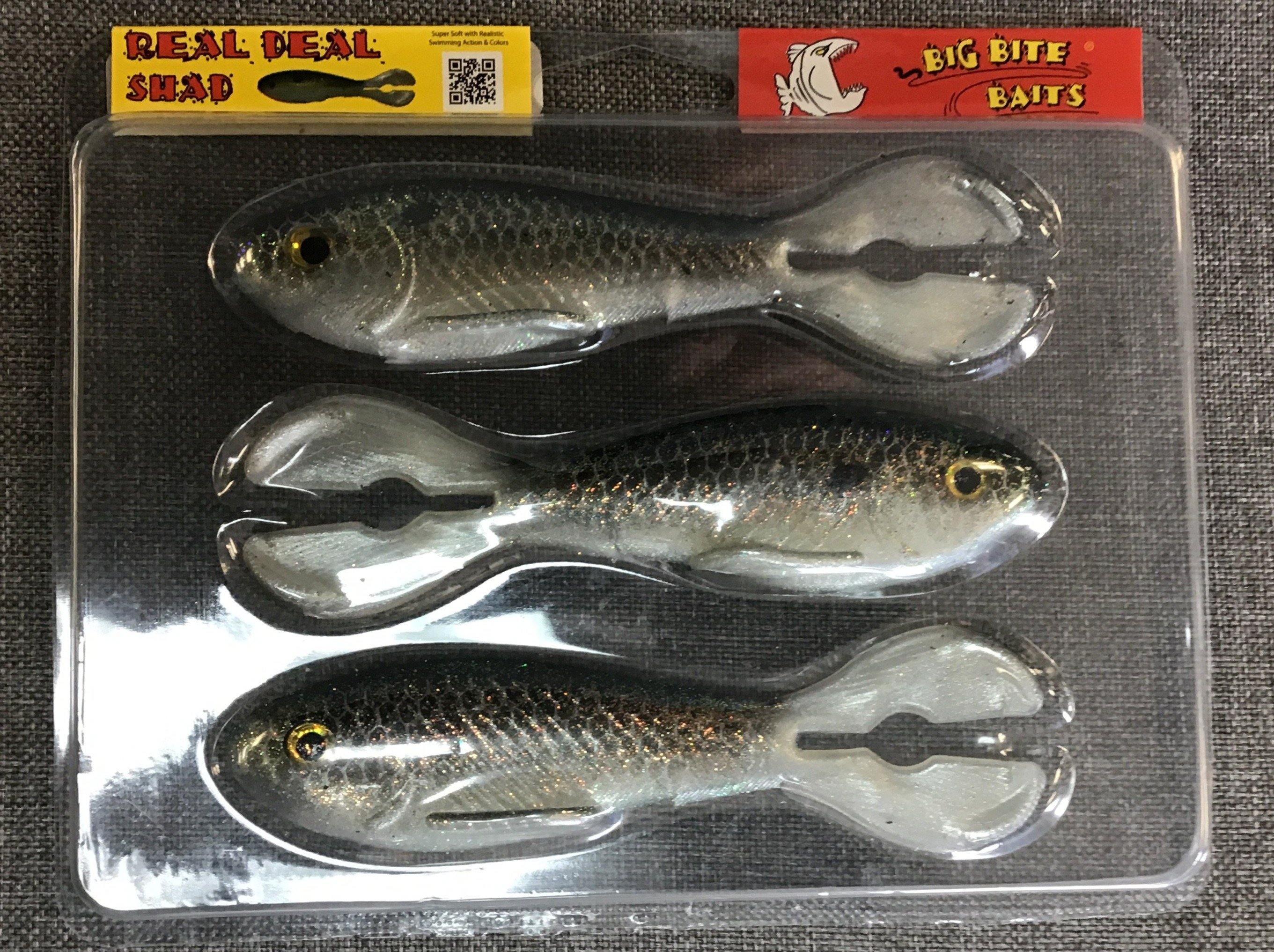 Big Bite Baits 5” Real Deal Shad - Fish & Tackle