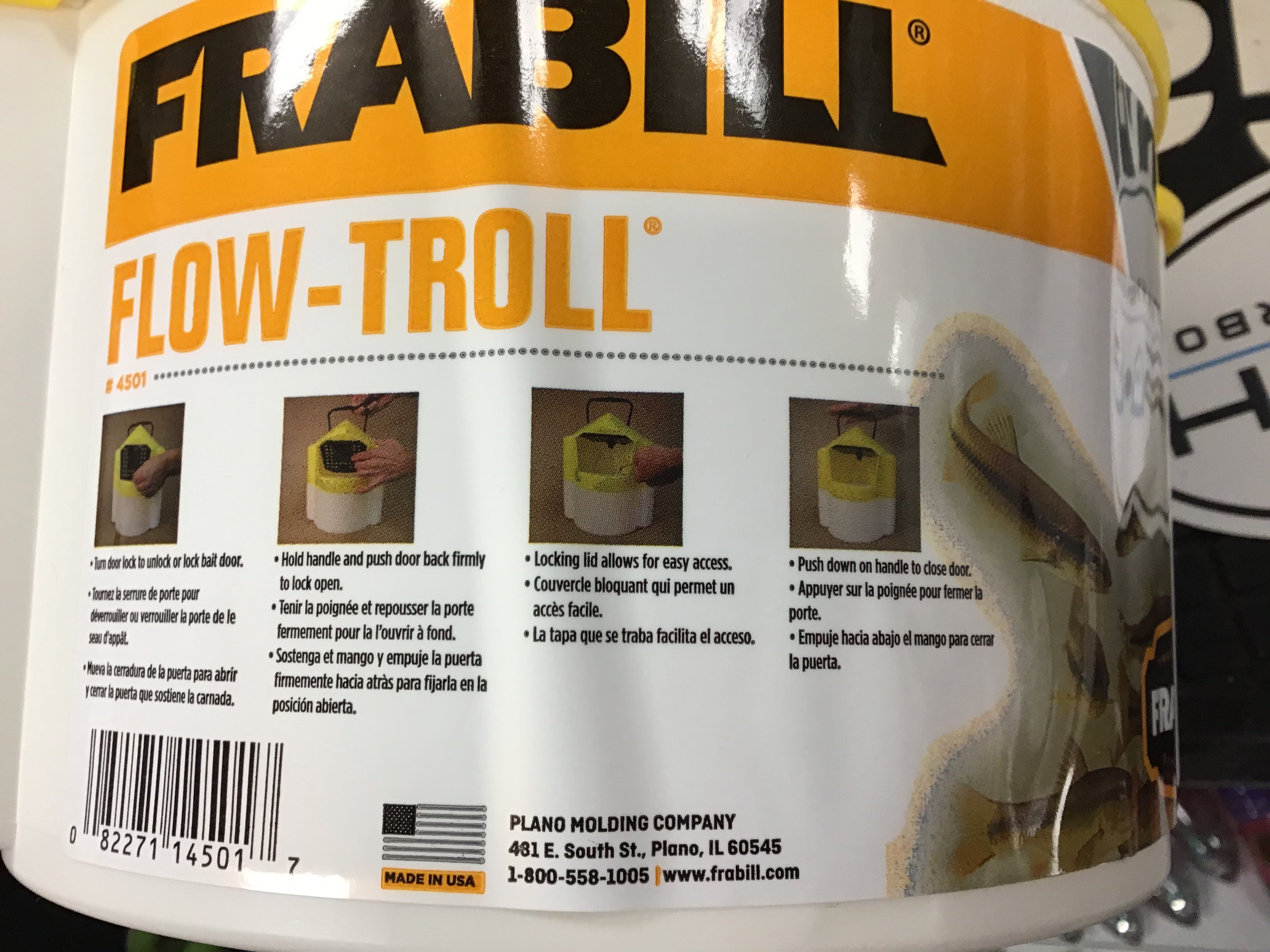 Frabill - Flow-Troll Bait Bucket