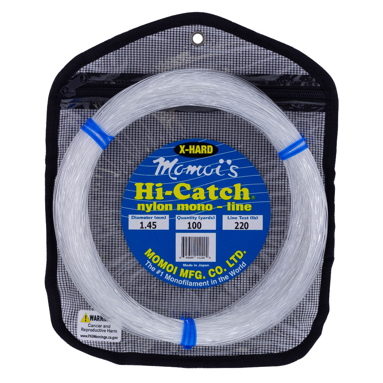 Momoi - Hi-Catch X-Hard Monofilament Leader (100yd Coils)