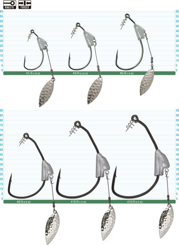 Owner - Flashy Swimmer Swim Bait Hooks (5164)