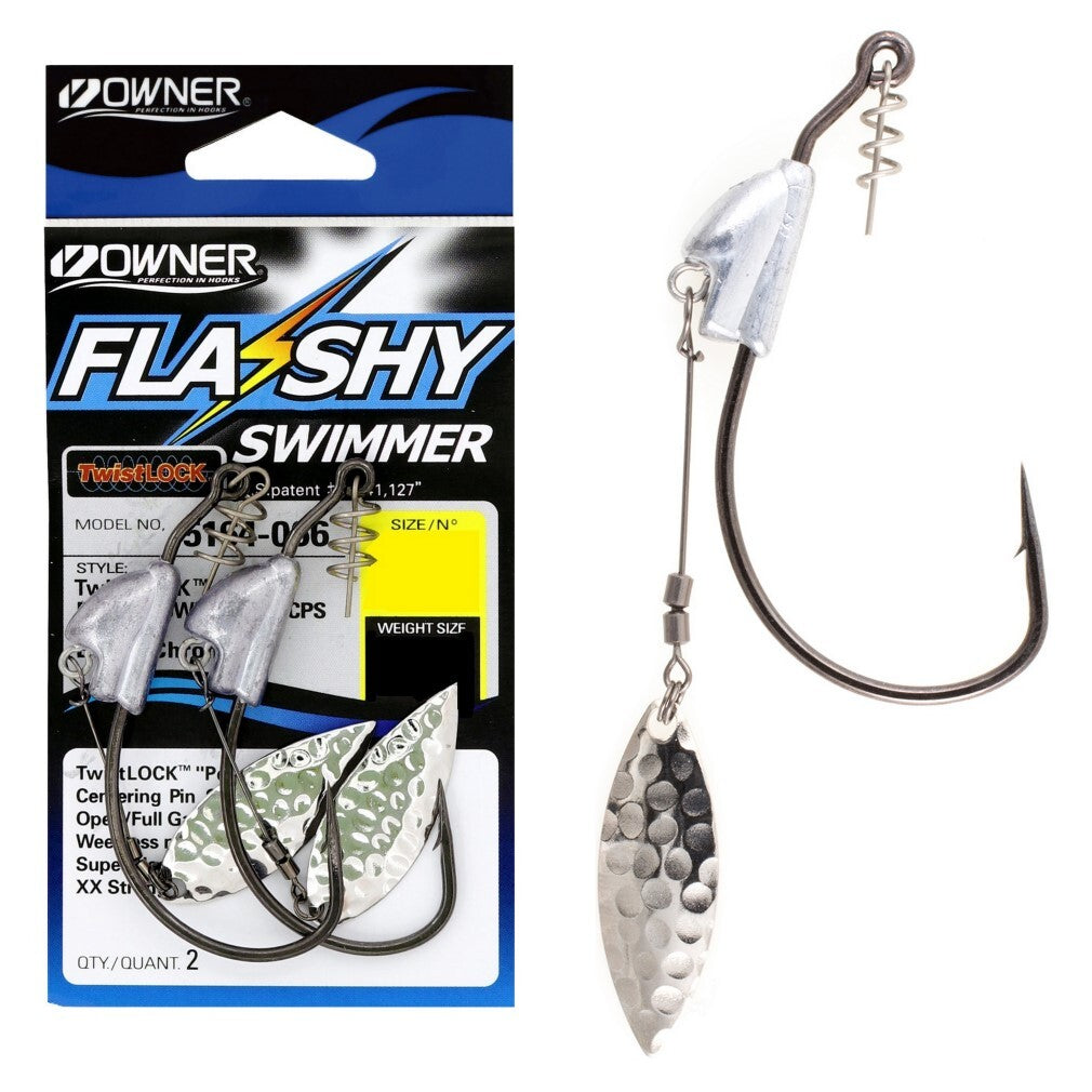Owner - Flashy Swimmer Swim Bait Hooks (5164)