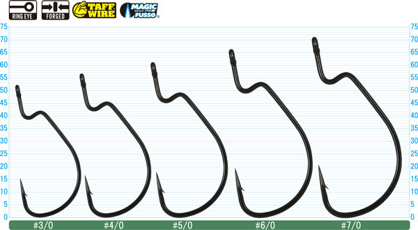 Owner - 4X Strong Jungle Wide Gap Hooks (4108)