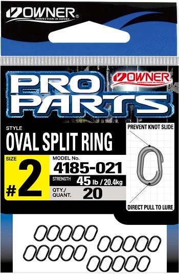 Owner - Pro Parts Oval Split Ring (4185)