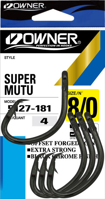 Owner - Super Mutu Circle Hooks (5127)