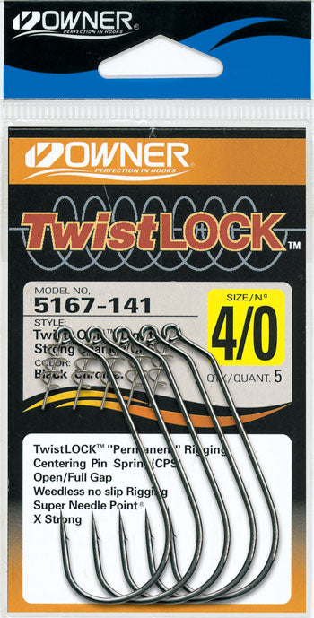 Owner - Twistlock Light Senko Hooks (5167)