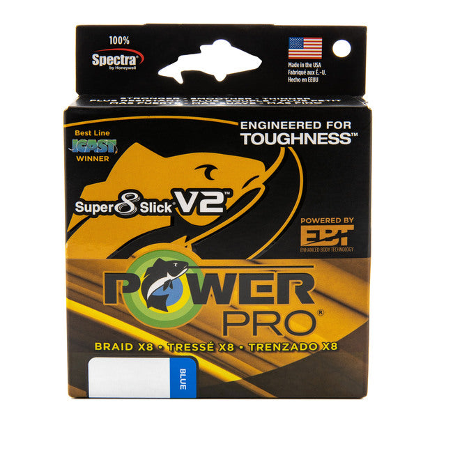 PowerPro - Super 8 Slick V2 - 300yd Spools