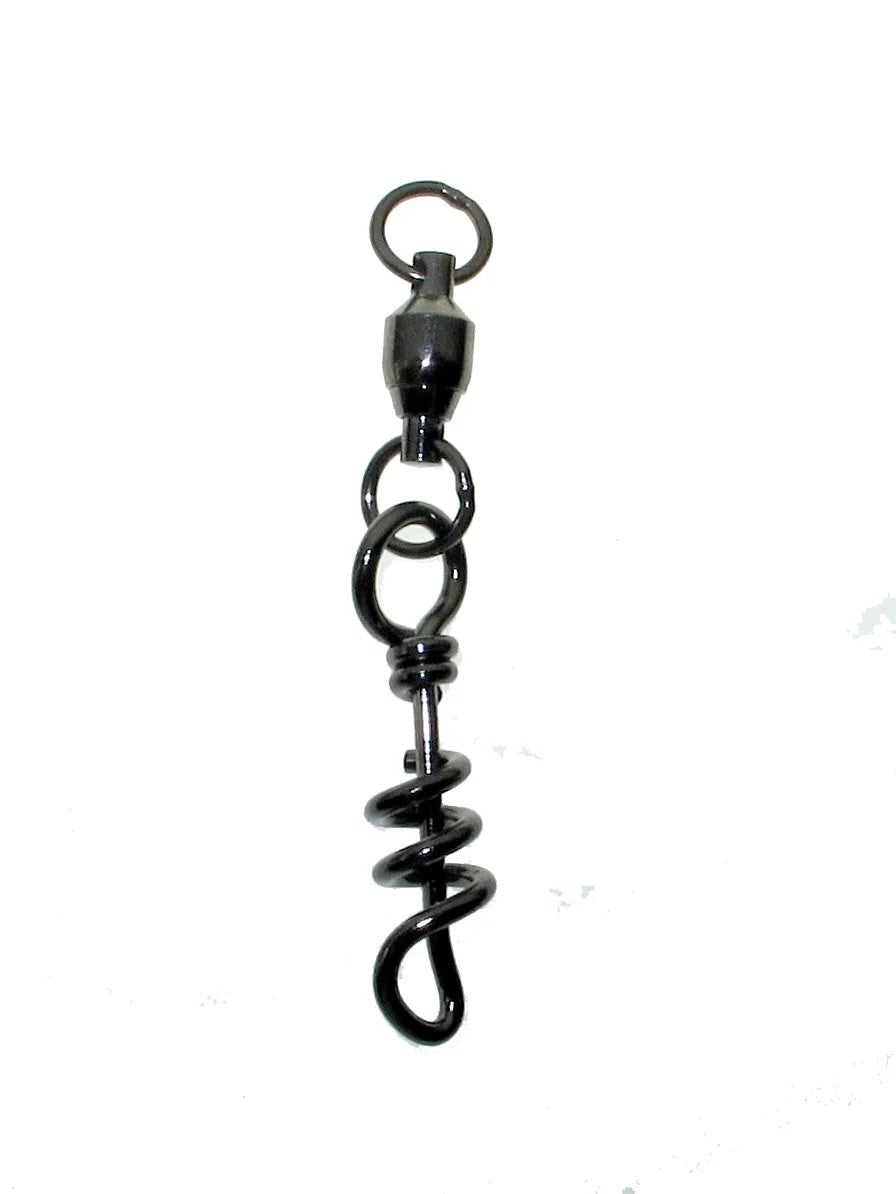 Quick Rig Sea Buoy DWE 6mm 350 Ball Bearing Corkscrew Swivel 5 Pack