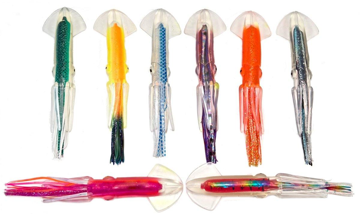 Squidnation - Long Tail Rubber Mauler Squid - Fish & Tackle