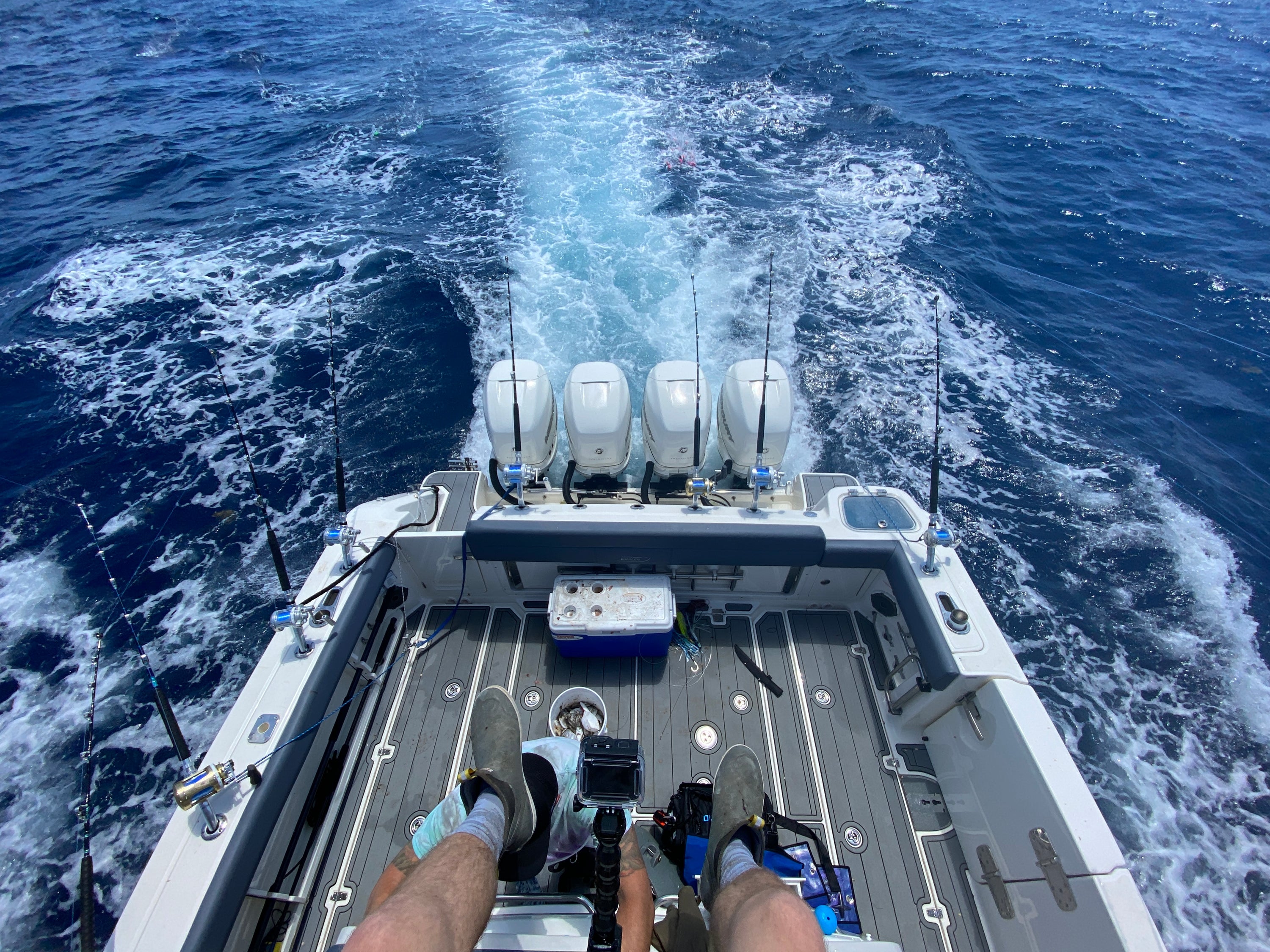 AFTCO DRP Regular Performance Fishing Shirt – Blue Magnum
