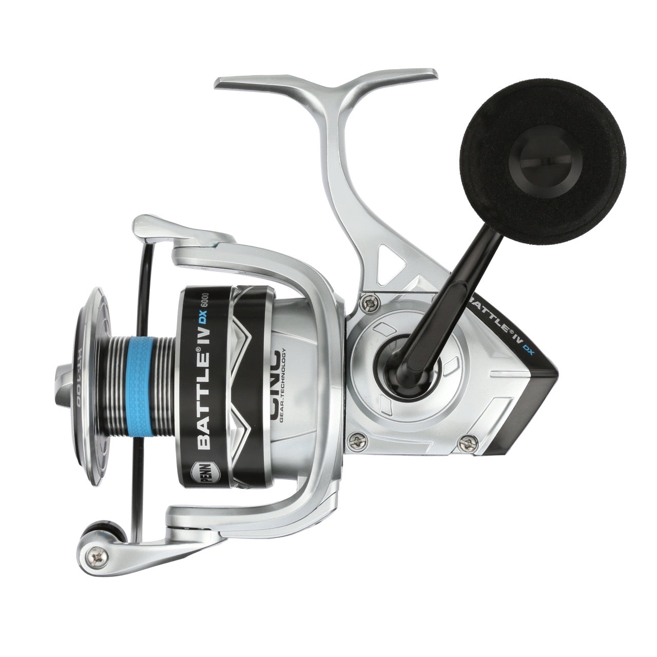 PENN-Battle-IV-DX-SpinningReel-sku-BTLIV6000DX-handle