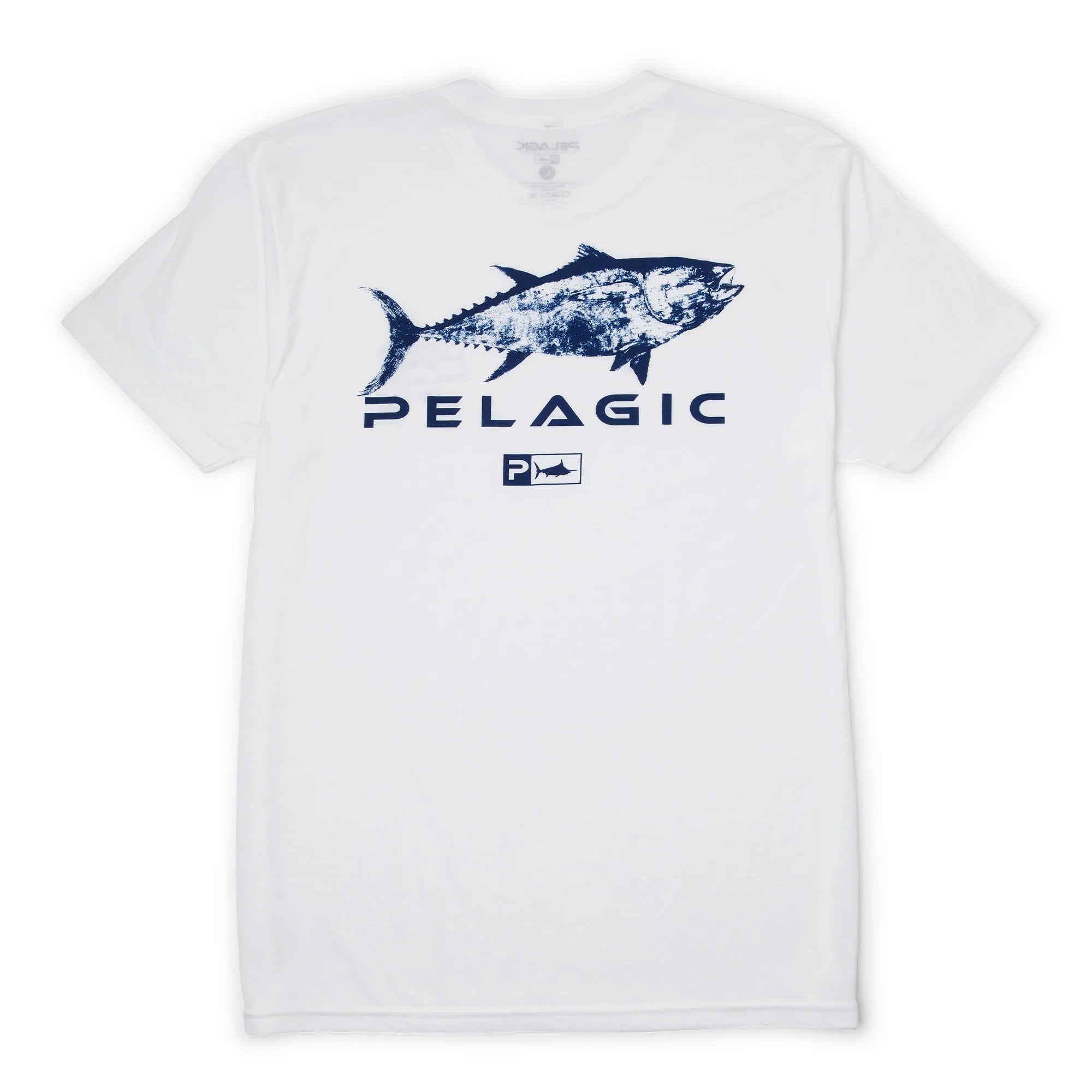 Pelagic - Premium Tri-blend Tee Gyotaku Tuna