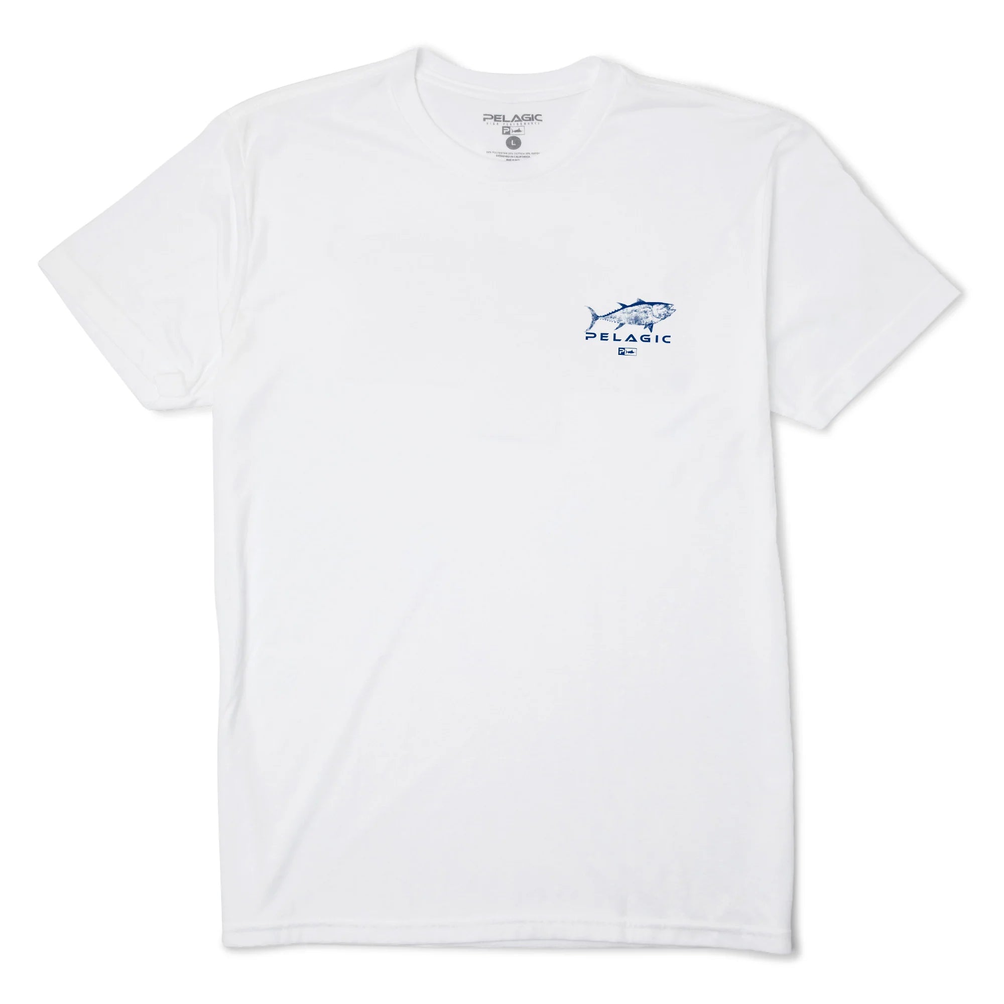 Pelagic - Premium Tri-blend Tee Gyotaku Tuna