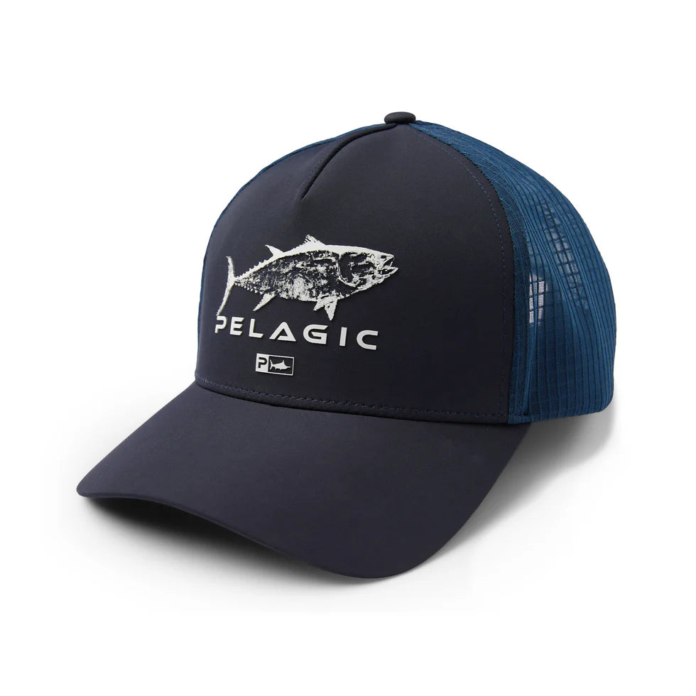 Pelagic - Echo Gyotaku Performance Tuna Trucker Hat