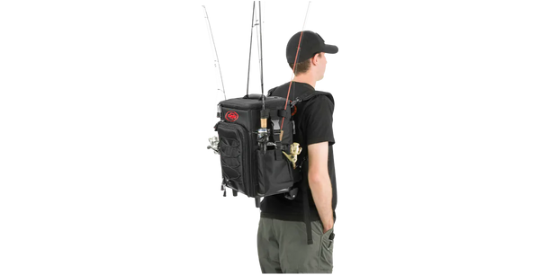 fishing tackle rolling bag SKB