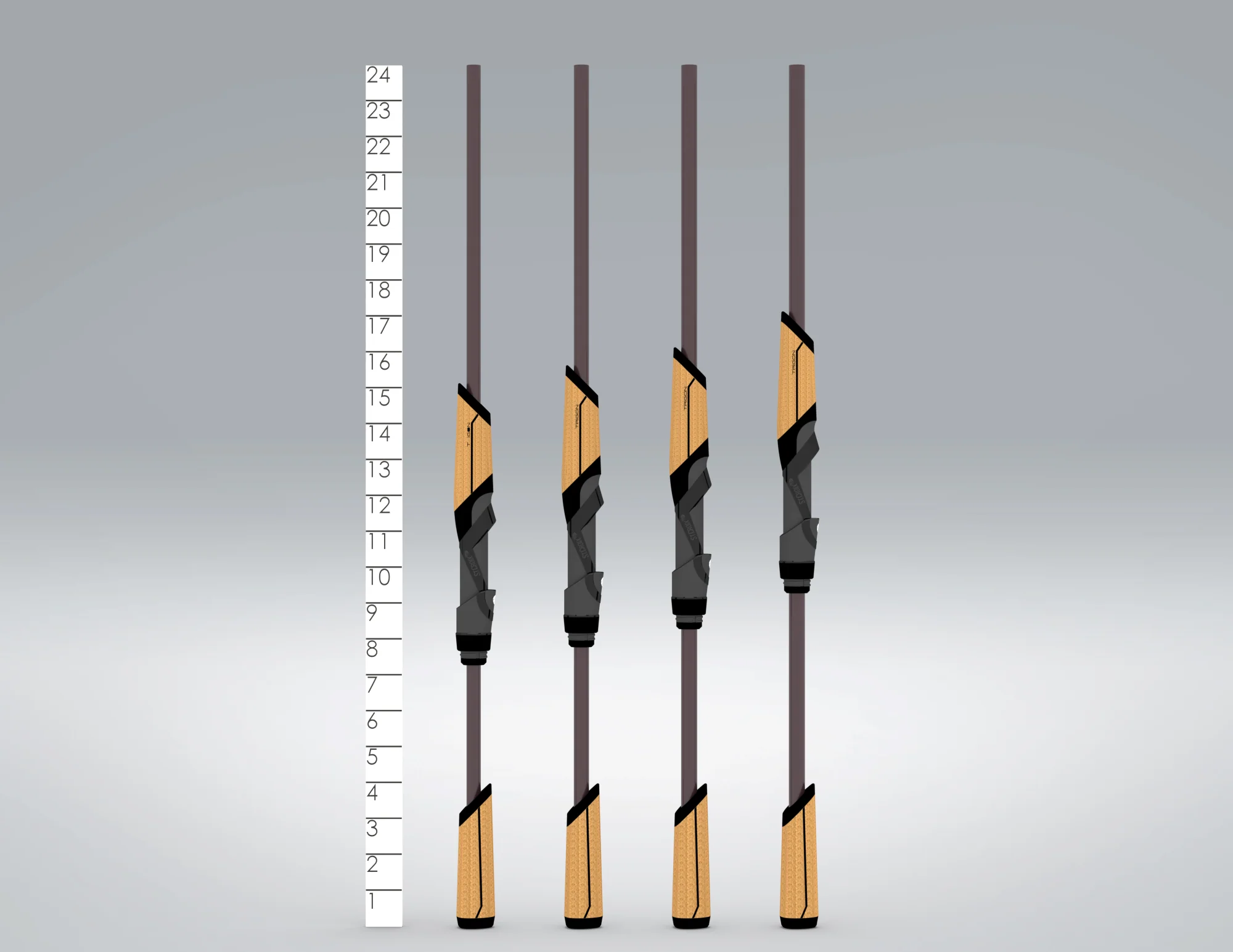 St. Croix - Mojo Bass Trigon Spinning Rods