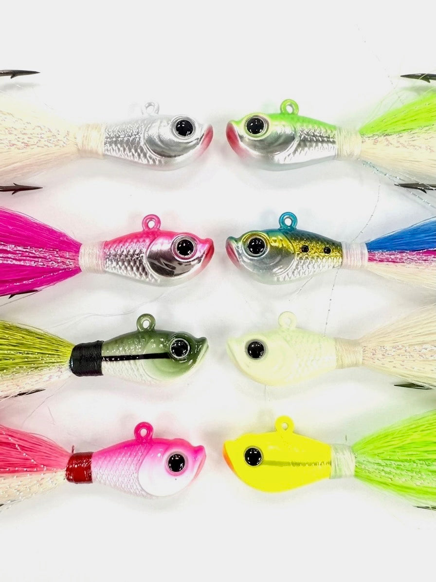 UFSHN - Minnow Head Bucktails