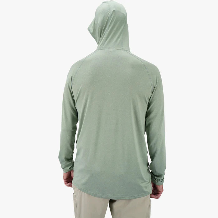aftco-samurai-sun-protection-hoodie-shirt-olive-heather-back
