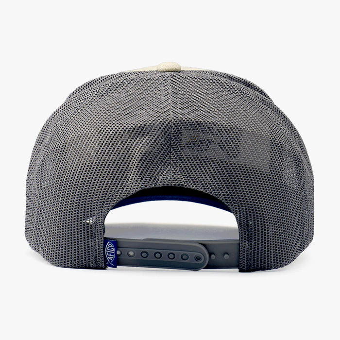 aftco-triad-trucker-hat-tan-back