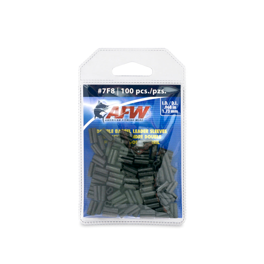 afw-double-barrel-copper-crimp-sleeves-7F8-100-pack