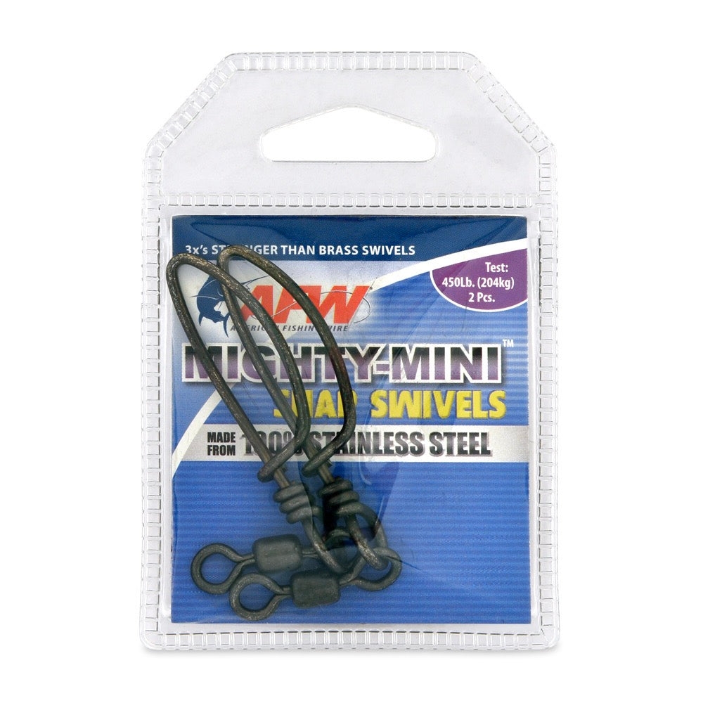 AFW - Mighty-Mini Stainless Steel Snap Swivels