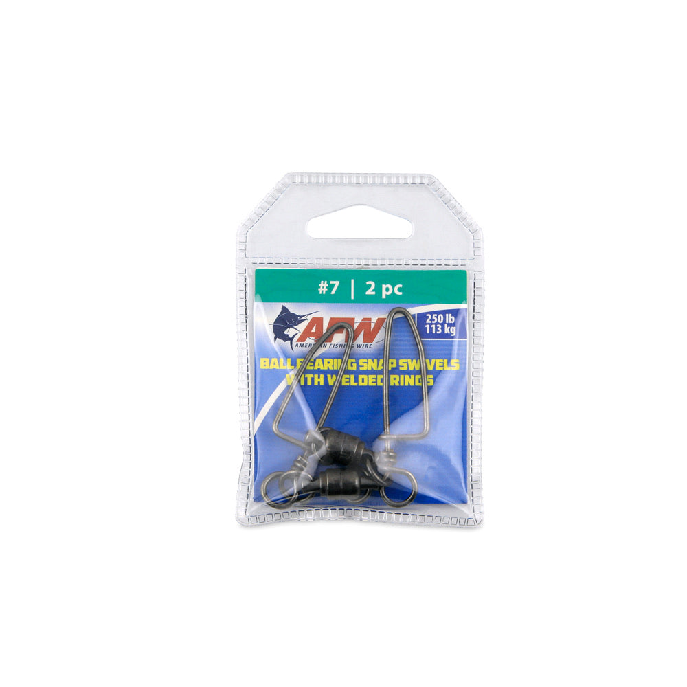afw-solid-brass-ball-bearing-snap-swivels-with-double-welded-rings-7-250lb-2-pack