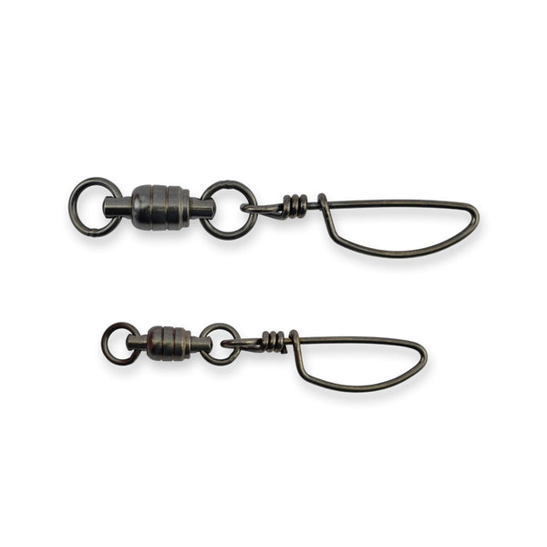 AFW - Stainless Steel Ball Bearing Snap Swivels with Double Welded Rin